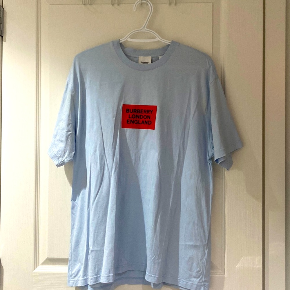 Burberry Logo Printed T-shirt Size M